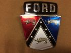 7042514-b 0a Ford Motor Company Car Nos Trunk Lid Crest Plastic Emblem