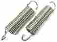 12-135c 1967-69 Camaro Polished Stainless Hood Springs