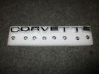 12345k Vette Masters Corvette Rear Bumper Emblem Set With Nuts New