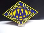 1951-1952-1953-1950-1949-1948-1927-1926-1925-1924 Autoclub Aaa Vintage California Automobile Badge Ford License Plate Part