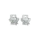 25-242818-1 Corvette Hood Lock Assemblies On Firewall Eckler