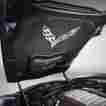 25-351758-1 General Motors Gm Corvette Stingray Underhood Liner Cross Flag Logo 2014-2015