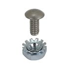 28-21738-1 Macs Auto Parts Model Ford Hood Clip Rivet Set Stainless