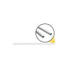 32-14736-1 Macs Auto Parts Hood Side Rods Stainless Steel Piece Passenger