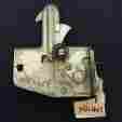 3744704 2367481 B Nos 58 59 Chevrolet Series 3 Truck Hood Latch Plate Assembly Rare Gm