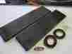 3918764 68 69 70 71 72 Nova Ss Pair Of Oer Hood Louvers With Seal Speed Nuts