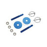 41-76372-1 Aluminum Hood Pin Kit Blue Eckler