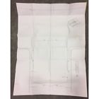 42-74334-1 Shaker Hood Cutout Template Fairlane Ranchero Torino Eckler