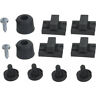 49-31531-1 Premier Quality Products Hood Bumper Set Pieces Ford Only