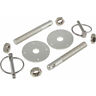 50-310876-1 Aluminum Hood Pin Kit Silver Eckler