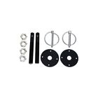 50-315151-1 Aluminum Hood Pin Kit Black Eckler