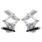 50690-1022ns Ring Brothers Mustang Hood Hinge Kit Air Frame Natrl Stl