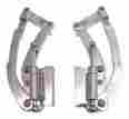 Ems149-30cc 55-56 1955 1956 Chevy Billet Hood Hinges Clear Coated