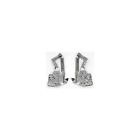 57-158978-1 Chevy Hood Hinges Polished Stainless Steel Eckler