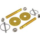 61-310869-1 Aluminum Hood Pin Kit Gold Eckler