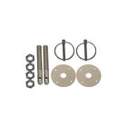 61-310895-1 Aluminum Hood Pin Kit Silver Eckler