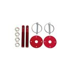65-315148-1 Aluminum Hood Pin Kit Red Eckler