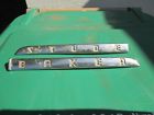 652134 652133 Studebaker Truck Hood Emblem Chrome Nameplate Oem Part