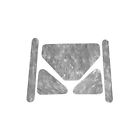 66-37744-1 Ford Thunderbird Hood Insulation Pad Set Fiberglass Pieces Eckler