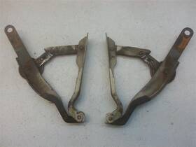 118-00226l American Motors Pair Of Hood Hinges For 1967 Amc Ambassador Marlin Rebel
