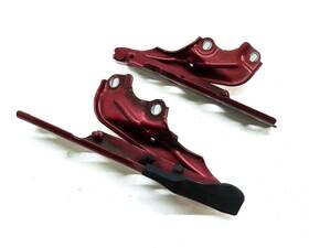 4g8823301c Audi 12-18 A6 S6 A7 S7 C7 4g8 Front Left And Right Hood Hinge Set-2 Garnet Red