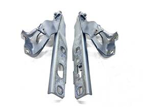 Audi 8k0 823 302 2008 2016 A4 S4 B8 Hood Hinges Set Oem Left And Right Gray