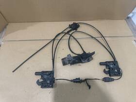 8w0823509 Audi 2017-21 A4 A5 B9 Hood Bonnet Lock Latch Actuator Pair Oem With Cable