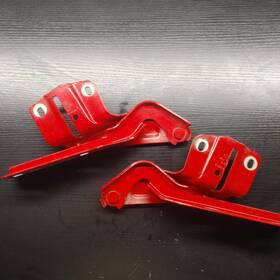 Vk22022 Auxito Vk22021/vk22022 Pair Hood Hinges Set For 2011-2018 Volkswagen Jetta Sedan Red Oem