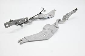 41007198618 Bmw 07-14 E71 X5m X6m Front Hood Bonnet Support Hinge Bracket Holder Set Oem