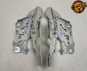 41007427052 Bmw 2016-2023 5 7 8 Series Front Left And Right Hood Hinges Pair White Oem 40kmile