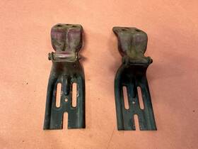 41615480130 Bmw E10 2002 2000 1802 1602 1600 M10 Engine Hood Hinges Pair Oem 88k Miles