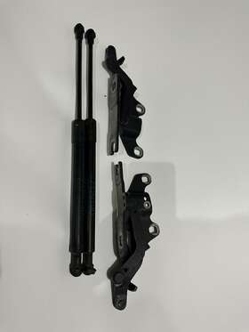41617210677 Bmw 4161 7210677 06-13 E90 E92 E93 3 Series Front Hood Bonnet Hinge Support Bracket Set Oem