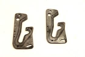 51231884271 Bmw Oem E30 Left And Right Hood Hinge Notch Supports Mounts Brackets Set 1884271
