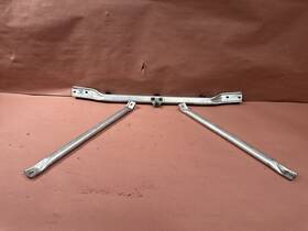 51717327594 Bmw F15 X5 F16 X6 Front Suspension Cross Member Brace Bars Set Oem 100k Miles