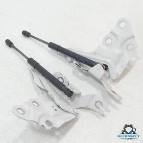 7210729 Bmw 11-18 X3 X4 F25 F26 Front Left Right Hood Strut Lift Support And Hinge Set Oem