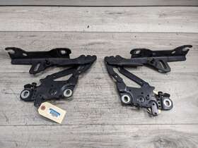 7286343 Bmw 12-19 Oem F22 F23 F30 F32 Left Right Hood Hinge Support Bracket Brace Set