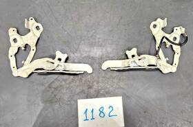 7289993 Bmw 08-13 Oem E82 E88 135 Front Right Left Hood Hinge White 300 Set