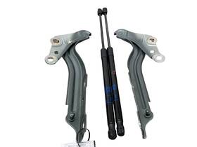 23432758 Buick 2018-2024 Enclave Driver And Passenger Hood Hinge Sage Metallic With Gas Shocks
