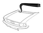 C9zz-16740-a  Daniel Carpenter Ford Mustang Hood To Cowl New