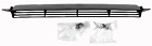 Cf72 Yearone Chevelle Hood Cowl Flapper Door With Support Brackets Hardware