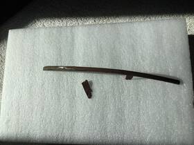 3658400 Chevrolet 1941 Chevy Hood Front Trim Moulding Original Gm Center Seam Molding Nose