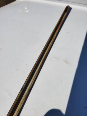 3688255 Chevrolet 1949 1952 Chevy Hood Front Trim Molding Original Gm Center Seam 1950 1951