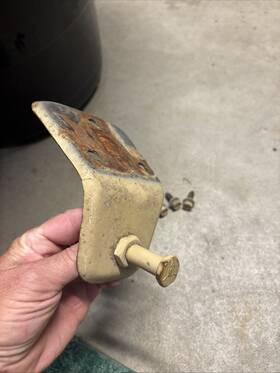 Chevrolet C10 C20 C30 K15 K25 K35 1973 1980 Gmc Chevy Hood Stop Rear Support C35 1979 Truck Oem Brace Bracket