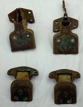 Chrysler 04042607 1971-1974 Charger Door Hinges Mopar B Body Plymouth Roadrunner Dodge Super Bee