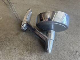 D60078-40 Chrysler 1960 S Imperial Mopar Exterior Mirror D60078 Drivers Lh Read For Parts Oem