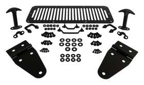 Rt34099 Crown Automotive 848399089615 Hood Appearance Set Rt Off-road Powder Coated Black