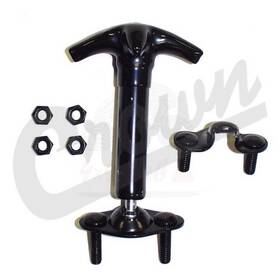 L4331209 Crown Automotive Hood Catch Kit Left Or Right Upper And Lower For Jeep Cj5 1959-1983 Cr Auto