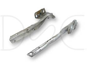04589179aa Dodge 03-09 Ram 2500 3500 Hood Hinge Set W7 White Hinges Oe Rh Lh Pair