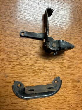 55275133 Dodge 1994-2001 Ram 1500 2500 3500 Hood Latch Release And Bracket