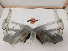 118.ch8o99 Dodge Truck 1994-2001 Ram 1500 2500 3500 Hood Hinges Springs Pair Set White 11077027